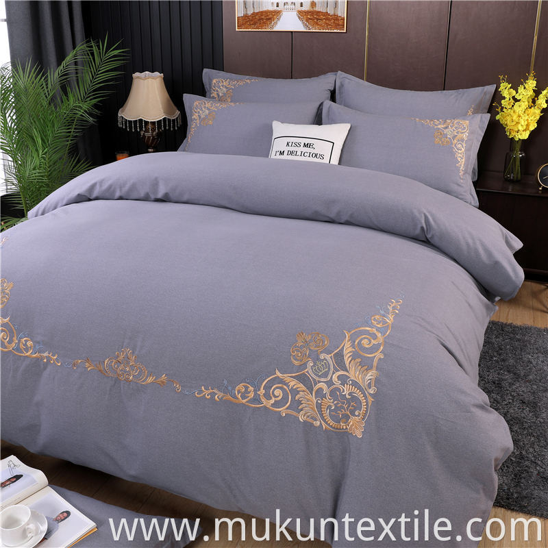 embroidery bedding set 